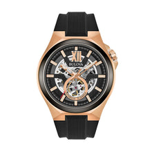 Load image into Gallery viewer, Bulova Men&#39;s Two Tone Automatic Skeleton Watch
