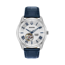 Load image into Gallery viewer, Bulova Men&#39;s Wilton Leather Automatic Skeleton Watch
