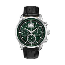 Load image into Gallery viewer, Bulova Men&#39;s Leather Chronograph Watch
