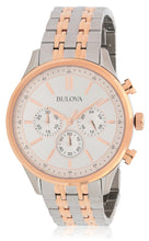 Load image into Gallery viewer, Bulova Two Tone Chronograph Bracelet Watch
