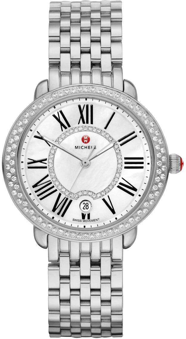 Serein Mid Stainless-Steel Diamond Watch
